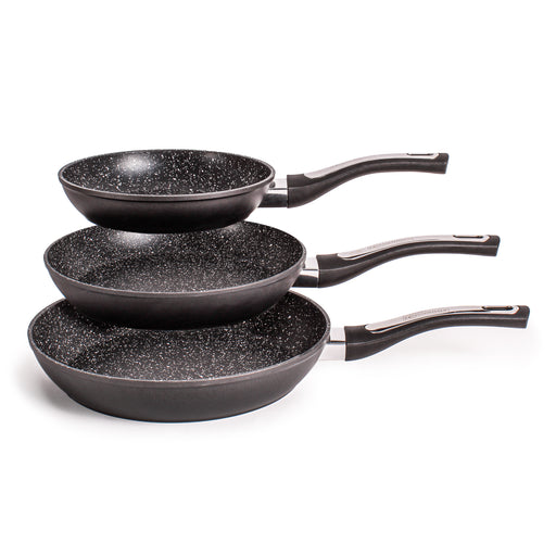 Image 1 of Shopberghoff Essentials 3Pc Non-stick Fry Pan Set, Ferno-Green, Non-Toxic Coating, Induction Cooktop Ready
