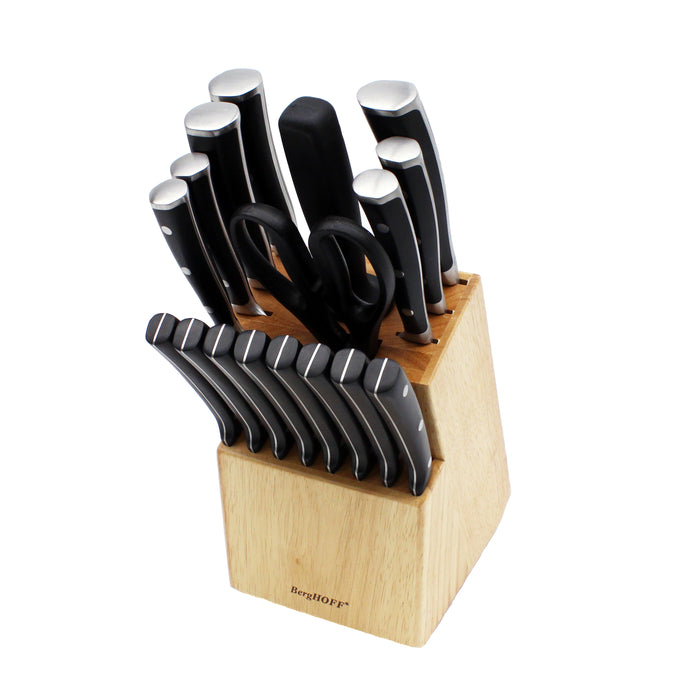 Image 14 of Shopberghoff Essentials 18Pc Cutlery Set, Block with 8 Steak Knives, Hand-sharpened