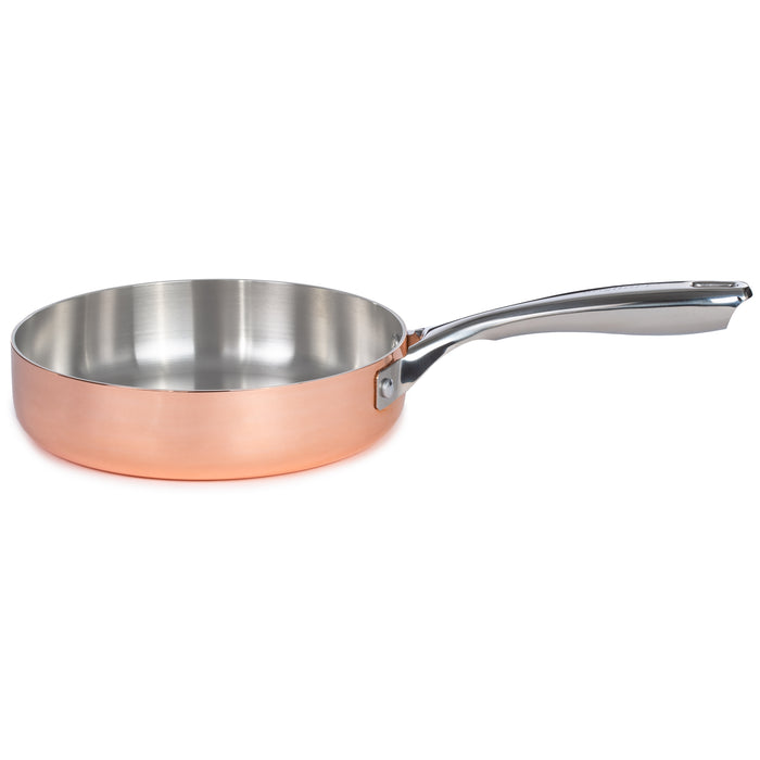 Image 7 of Shopberghoff Vintage 10pc Tri-Ply Copper Cookware Set with Lids, Polished