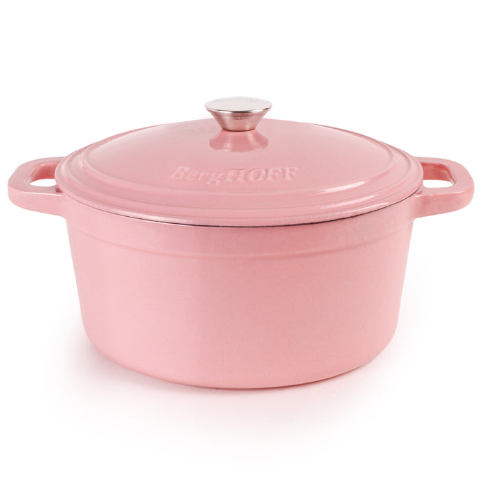 Image 1 of Shopberghoff Neo Cast Iron 7qt. Round Dutch Oven 11" with Lid, Pink
