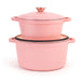 Image 5 of Shopberghoff Neo Cast Iron 7qt. Round Dutch Oven 11" with Lid, Pink