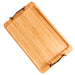 Image 2 of Shopberghoff Bamboo Tray with wrought Iron Handles, 15.5"