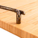 Image 4 of Shopberghoff Bamboo Tray with wrought Iron Handles, 15.5"