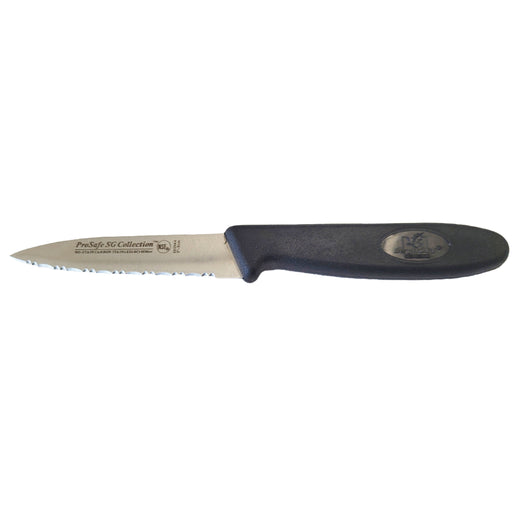 Image 1 of Shopberghoff Soft Grip 3.25" High Chromium Non-Stain Carbon Steel Tapered Paring Knife
