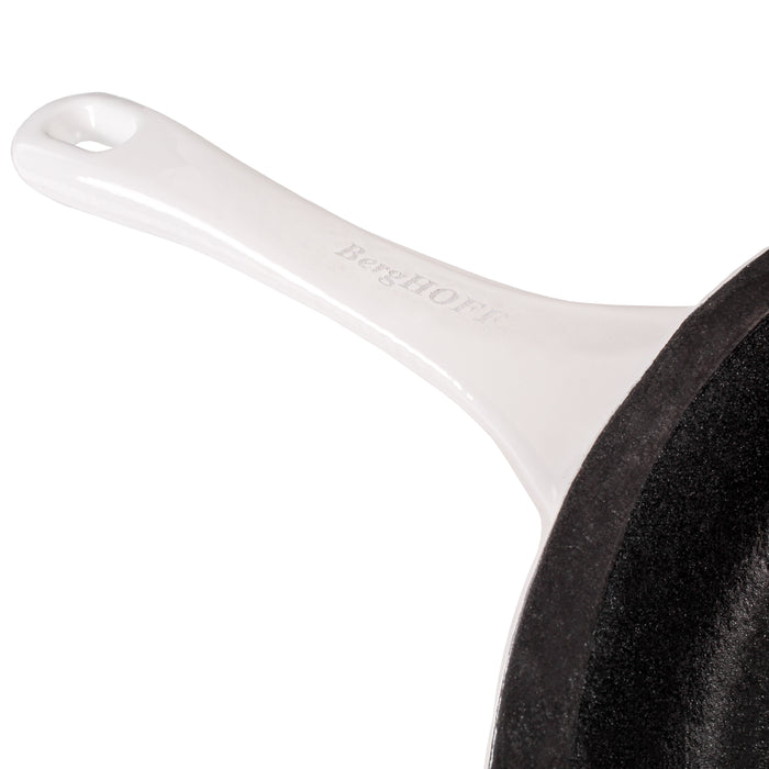 Image 3 of Shopberghoff Neo 10" Cast Iron Fry Pan, White