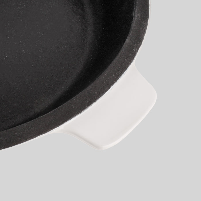 Image 4 of Shopberghoff Neo 10" Cast Iron Fry Pan, White