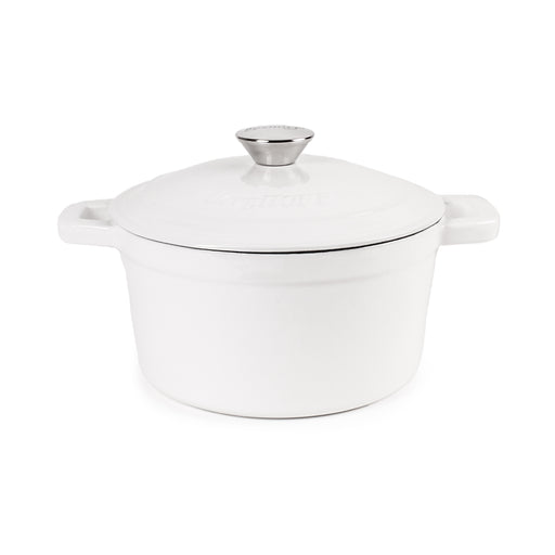 Image 1 of Shopberghoff Neo Cast Iron 3qt. Round Dutch Oven 8" with Lid, White