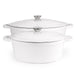 Image 4 of Shopberghoff Neo Cast Iron 8qt. Oval Dutch Oven 13" with Lid, White