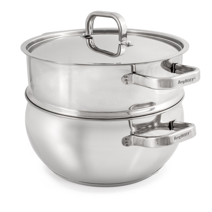 Image 4 of Belly Shape 18/10 Stainless Steel 9.5" Steamer