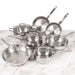 Image 1 of Shopberghoff Belly Shape 12pc 18/10 Stainless Steel Cookware Set, Glass Lids