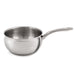 Image 2 of Shopberghoff Belly Shape 18/10 Stainless Steel 8" Sauce Pan with Glass Lid, 3.2qt.