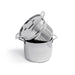 Image 4 of Shopberghoff Professional 13pc Tri-Ply 18/10 Stainless Steel Cookware Set with SS Lids