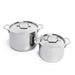 Image 10 of Shopberghoff Professional 13pc Tri-Ply 18/10 Stainless Steel Cookware Set with SS Lids