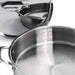 Image 11 of Shopberghoff Professional 13pc Tri-Ply 18/10 Stainless Steel Cookware Set with SS Lids