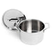 Image 2 of Shopberghoff Professional Tri-Ply 18/10 Stainless Steel 8" Stockpot with SS Lid, 4qt.