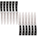 Image 2 of Essentials Classico 12Pc Stainless Steel Steak Knife Set, 5"