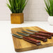 Image 5 of Pakka Wood 7pc Stainless Steel Steak & Carving Knife Set