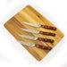 Image 6 of Pakka Wood 7pc Stainless Steel Steak & Carving Knife Set