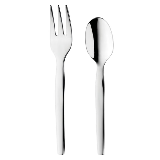 Image 1 of Essentials 24Pc Stainless Steel Dessert Set, Quadro