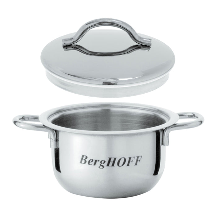 Image 5 of Shopberghoff 4Pc 18/10 Stainless Steel 2.5" Condiment Canister Set