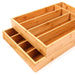 Image 4 of Shopberghoff Bamboo 5-Slot Flatware Organizers, Set of Two
