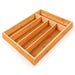 Image 6 of Shopberghoff Bamboo 5-Slot Flatware Organizers, Set of Two