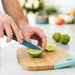 Image 4 of Leo 4Pc Kitchen Knife Set, Blue