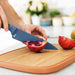 Image 6 of Leo 4Pc Kitchen Knife Set, Blue