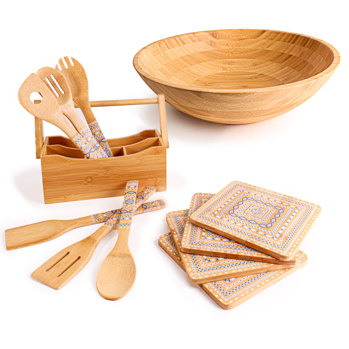 Image 1 of Shopberghoff Bamboo 12Pc Kitchen Accessory Set