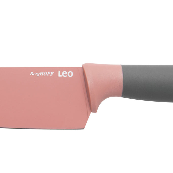 Image 11 of Leo 5Pc Cutlery & Board Prep Set, Pink, Green