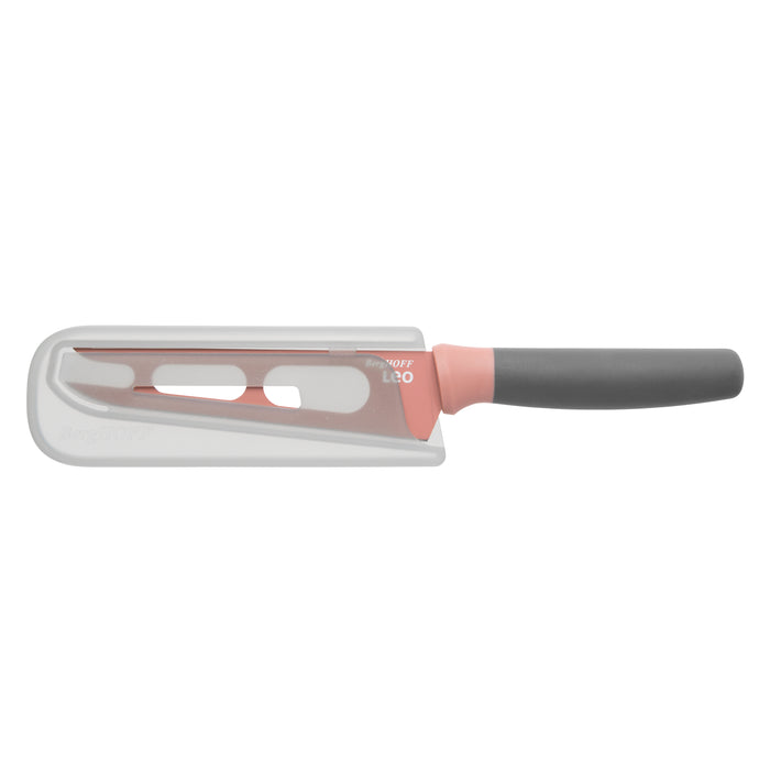 Image 5 of Leo 5Pc Cutlery & Board Prep Set, Pink, Green