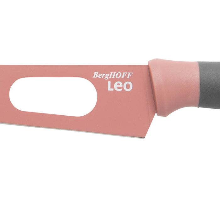 Image 7 of Leo 5Pc Cutlery & Board Prep Set, Pink, Green