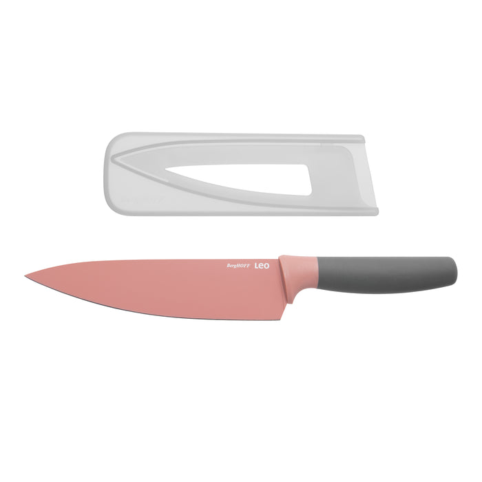 Image 10 of Leo 5Pc Cutlery & Board Prep Set, Pink, Green