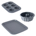 Image 1 of GEM Non-stick 3Pc Bakeware Set, Small Cookie Sheet, Cupcake Pan and Bundt Pan