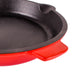 Image 8 of Neo 4pc Cast Iron Grill & Fry Pan Set, Red