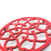 Image 14 of Neo 4pc Cast Iron Grill & Fry Pan Set, Red