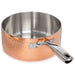 Image 3 of Shopberghoff Vintage Tri-Ply Copper 8" Saucepan 3qt. with Lid, Hammered