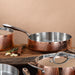 Image 2 of Shopberghoff Vintage Tri-Ply Copper 9.5" Deep Skillet, Hammered