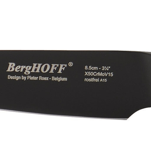 Image 2 of Shopberghoff Ron 3.35" Stainless Steel Paring Knife, Black