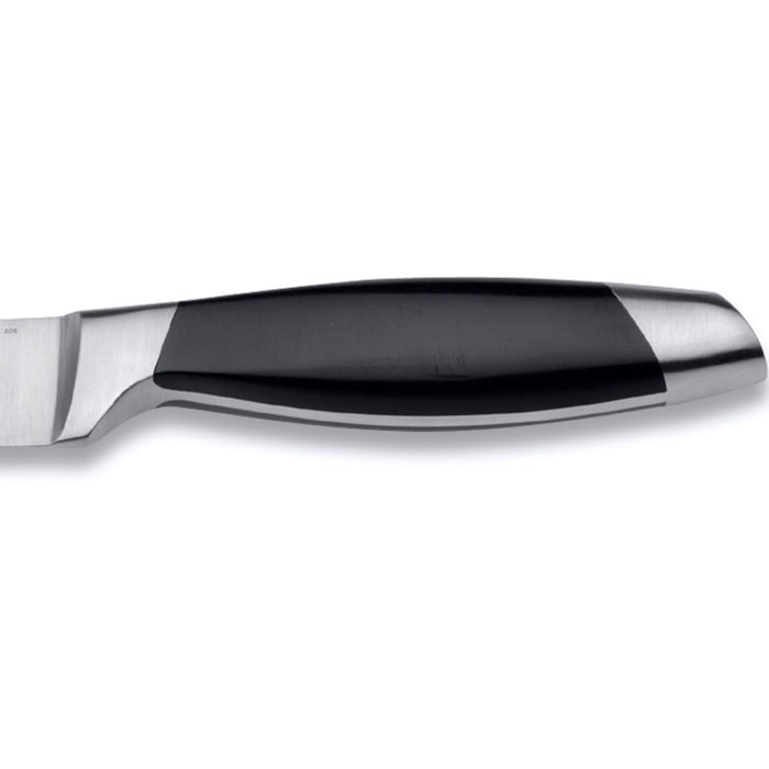 Image 4 of Shopberghoff Moon 3-Pc Stainless Steel Cutlery Set Chef's Knife Serrated Bread Knife Poultry Shear PP Handle