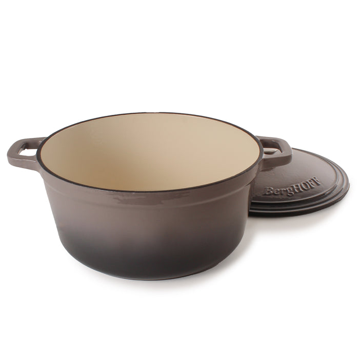 Image 5 of Shopberghoff Neo Cast Iron 7qt. Round Dutch Oven 11" with Lid, Oyster