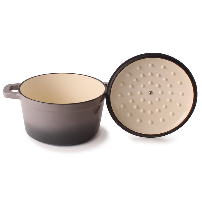 Image 3 of Shopberghoff Neo Cast Iron 3qt. Round Dutch Oven 8" with Lid, Oyster