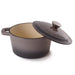 Image 5 of Shopberghoff Neo Cast Iron 3qt. Round Dutch Oven 8" with Lid, Oyster
