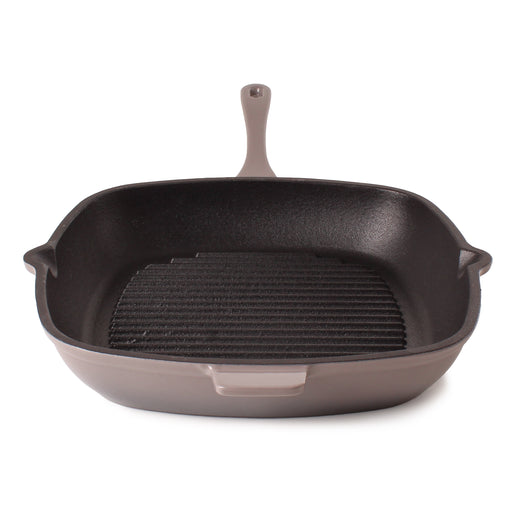 Image 1 of Shopberghoff Neo 11" Cast Iron Square Grill Pan, Oyster