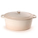 Image 1 of Shopberghoff Neo Cast Iron 8qt. Oval Dutch Oven 13" with Lid, Meringue