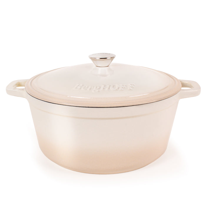 Image 1 of Shopberghoff Neo Cast Iron 7qt. Round Dutch Oven 11" with Lid, Meringue