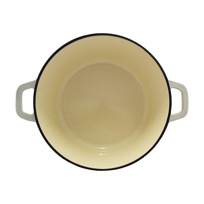 Image 6 of Shopberghoff Neo Cast Iron 7qt. Round Dutch Oven 11" with Lid, Meringue