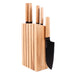 Image 1 of Shopberghoff Ron Stainless Steel 6pc Knife Block Set, Natural