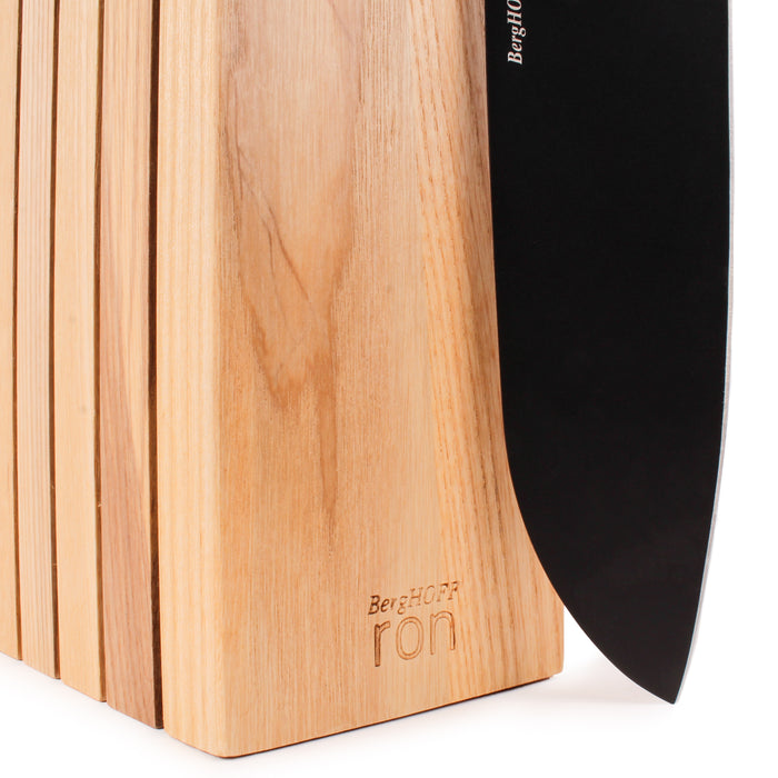 Image 7 of Shopberghoff Ron Stainless Steel 6pc Knife Block Set, Natural