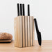 Image 3 of Shopberghoff Ron Stainless Steel 6pc Knife Block Set, Black